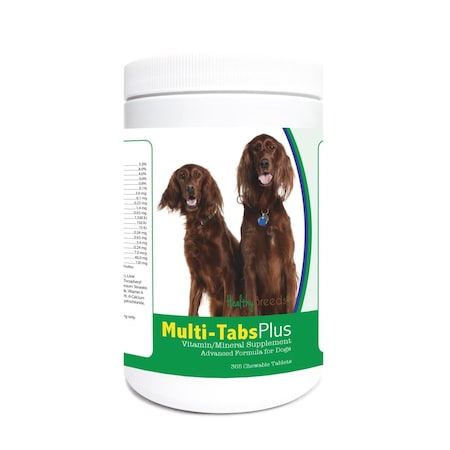 Healthy Breeds Irish Setter Multi-Tabs Plus Chewable Tablets, 365PK 840235124050